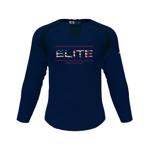 [CUS-DFW-PULL-FLC-CNK-LSL-NVY-YS-LOGO3] Pullover (Youth S, Navy, Logo 3)