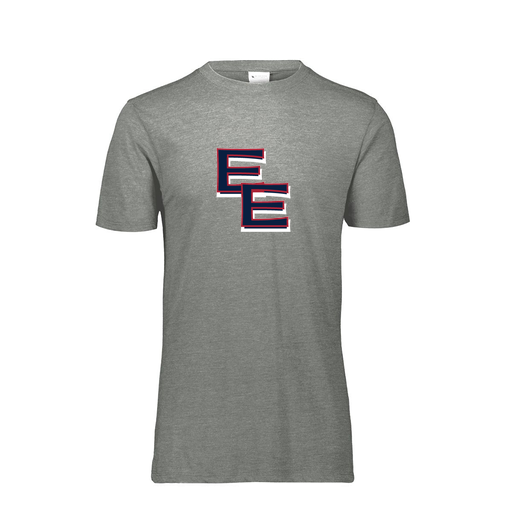 [FTSCUBGY-YS-LOGO1] Decker Youth Tri-Blend T-Shirt - Short Sleeve (Youth S, Gray, Logo 1)