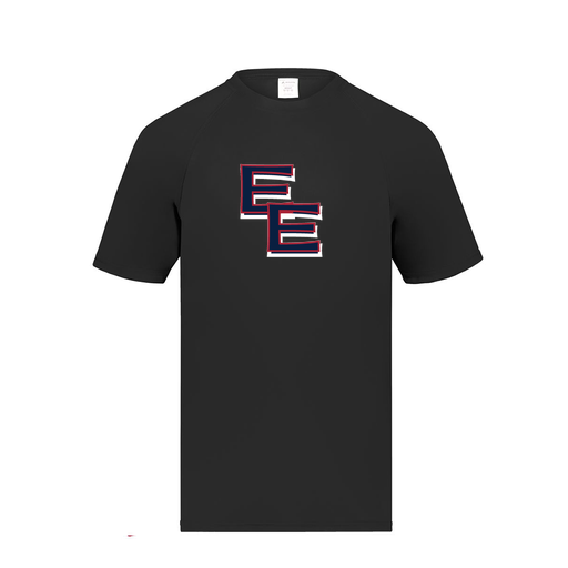 [2791.080.S-LOGO1] Youth Smooth Sport T-Shirt (Youth S, Black, Logo 1)