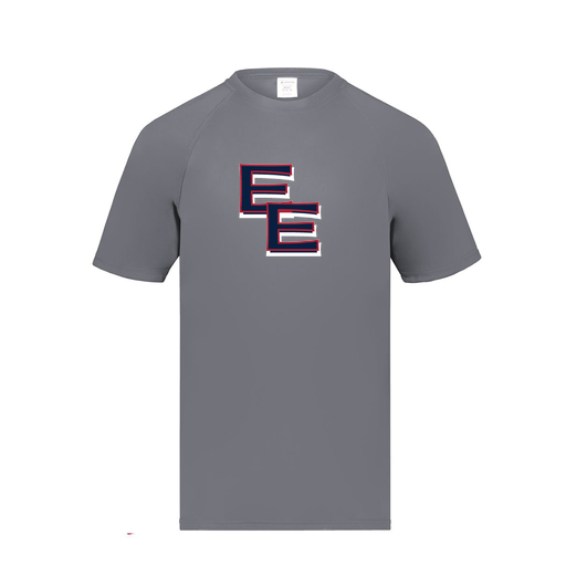 [2791.059.S-LOGO1] Youth Smooth Sport T-Shirt (Youth S, Gray, Logo 1)