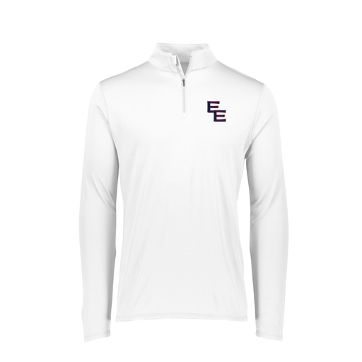 [FTLQFLWH-FAXS-LOGO1] Decker Women's Flex-Lite 1/4 Zip Shirt (Female Adult XS, White, Logo 1)