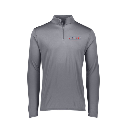 [FTLQFLGY-FAXS-LOGO3] Decker Women's Flex-Lite 1/4 Zip Shirt (Female Adult XS, Gray, Logo 3)