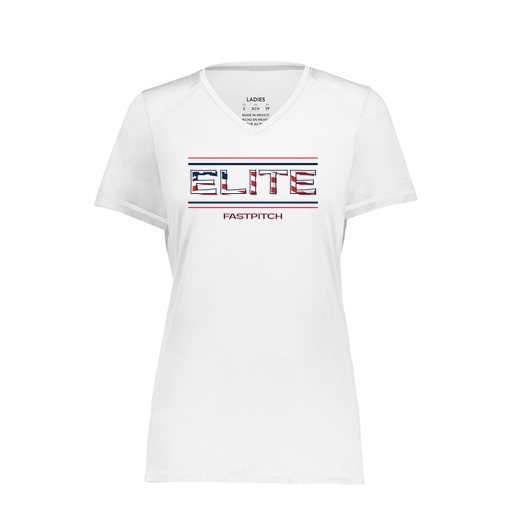 [6844.005.XS-LOGO3] Women's SoftTouch Short Sleeve (Female Adult XS, White, Logo 3)