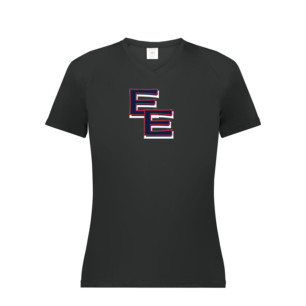 Ladies Smooth Sport V-Neck T-Shirt