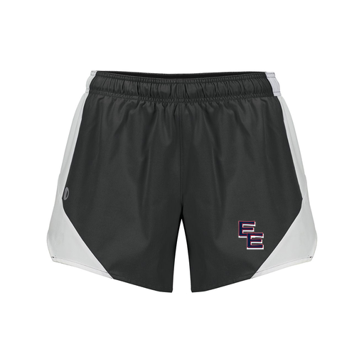 [229489.420.S-LOGO1] Girls Olympus Shorts (Female Youth S, Black, Logo 1)