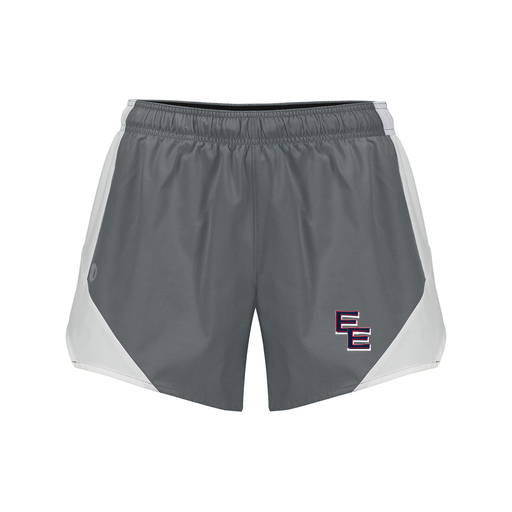 [229489.R04.S-LOGO1] Girls Olympus Shorts (Female Youth S, Gray, Logo 1)
