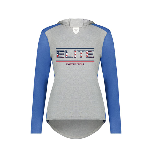 [6902.28V.XS-LOGO3] Ladies Vintage Hoodie (Female Adult XS, Royal, Logo 3)