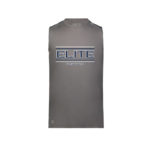 [222593.98D.S-LOGO2] Men's CoolDry TankTop (Adult S, Gray, Logo 2)