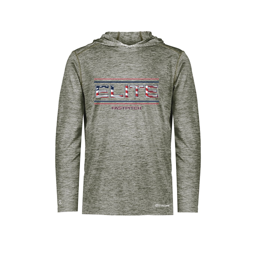 [FOLHCGGY-AS-LOGO3] Decker Men's Charge Hoodie (Adult S, Gray, Logo 3)