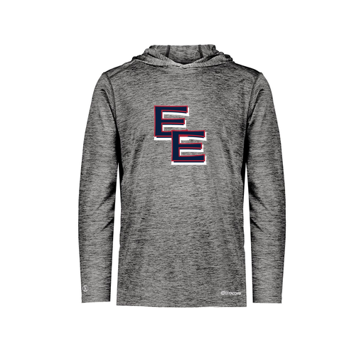 [FOLHCGBK-YS-LOGO1] Decker Youth Charge Hoodie (Youth S, Black, Logo 1)