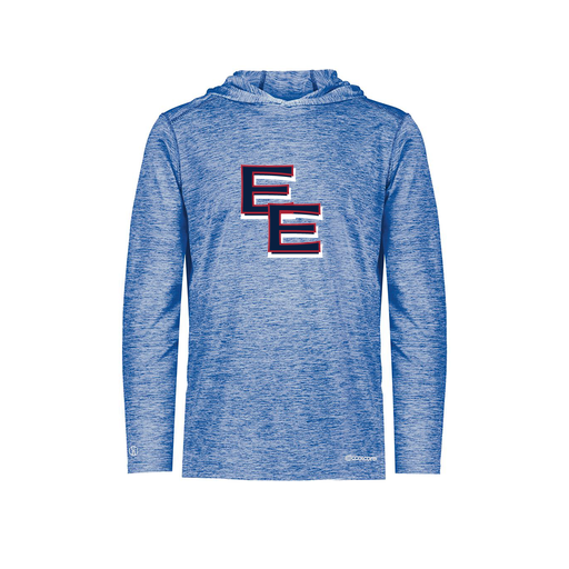 [FOLHCGRY-YS-LOGO1] Decker Youth Charge Hoodie (Youth S, Royal, Logo 1)