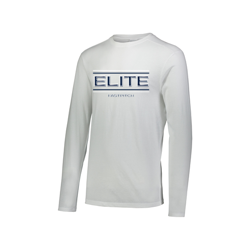 [FTLCUBWH-AXS-LOGO2] Decker Men's Tri-Blend T-Shirt - Long Sleeve (Adult XS, White, Logo 2)