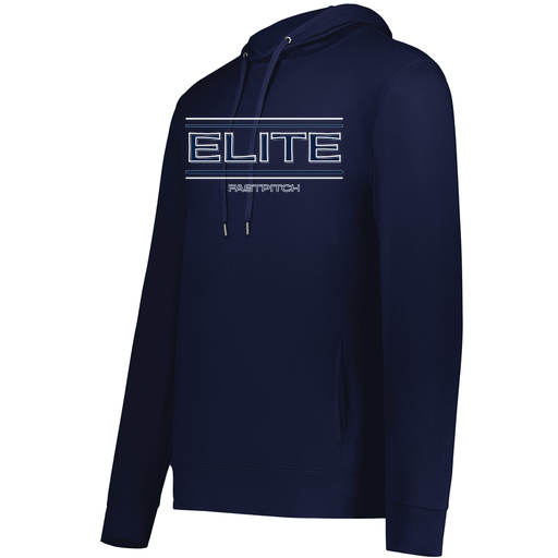 [222698.065.S-LOGO2] YOUTH VENTURA THIN KNIT HOODIE (Youth S, Navy, Logo 2)